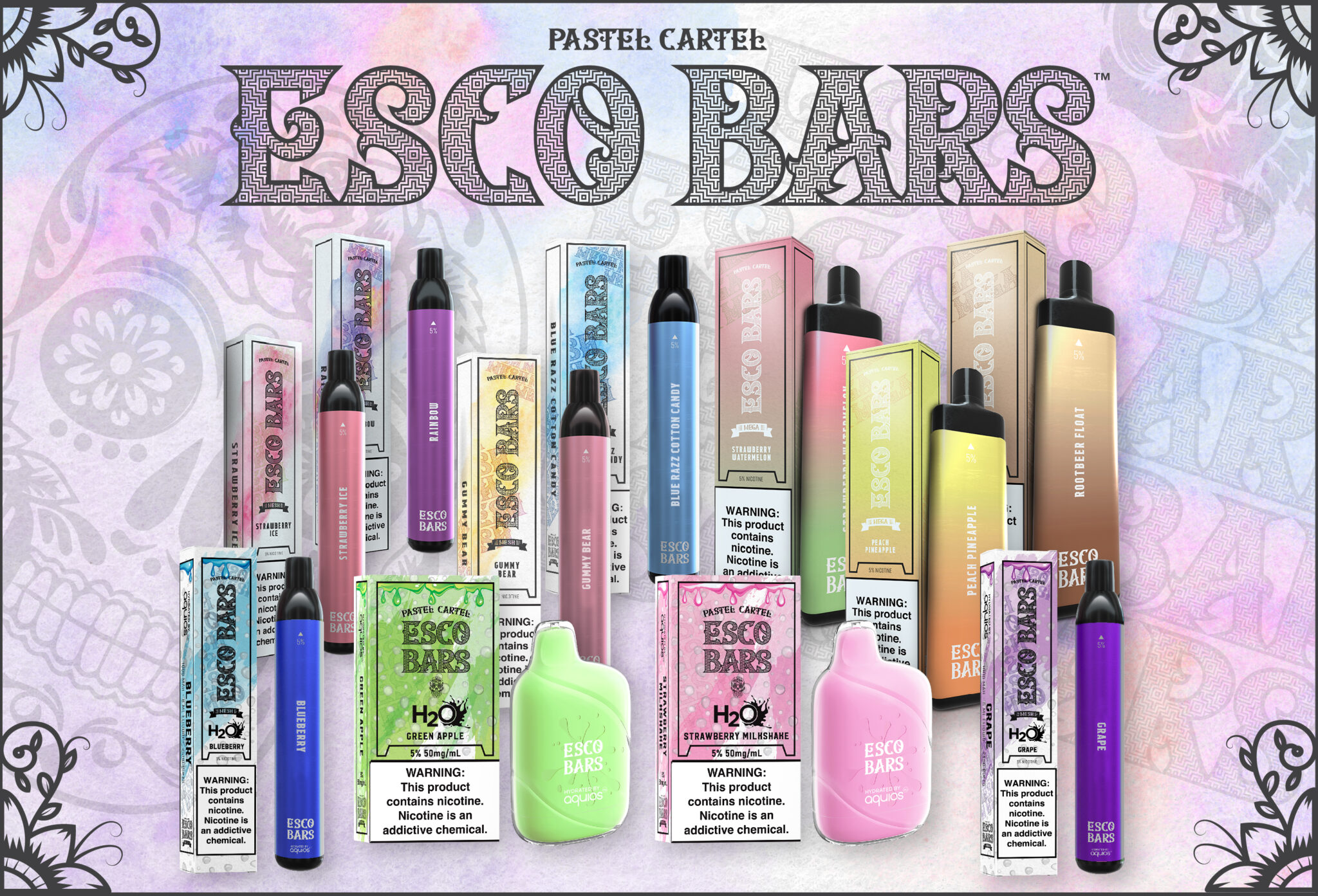 Esco Bars By Pastel Cartel HeadQuest