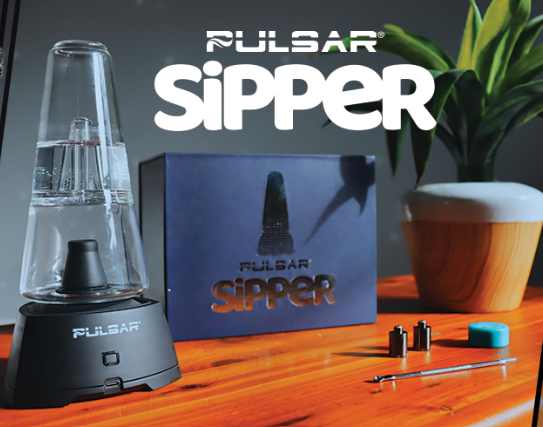 Pulsar Sipper Dual-Use Concentrate Or 510 Cartridge Vaporizer