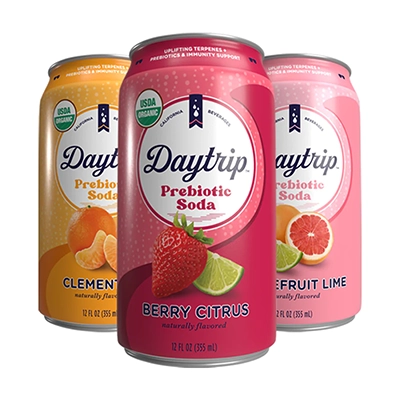 Daytrip BeveragesNightTrip Gummies & Prebiotic Sodas