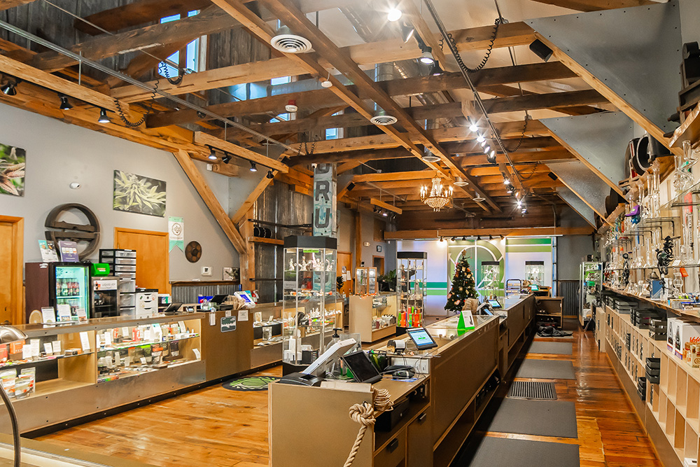 Need visual merchandising inspiration? Look no further than Piece of Mind Cannabis, a small, but successful Washington chain owned by industry legend, Justin David Wilson.