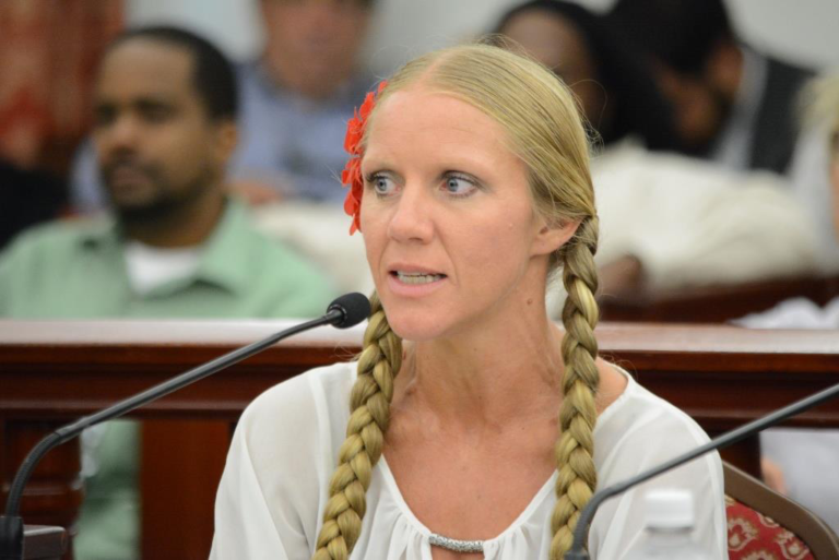 Cannabus Nurse Heather Manus testifies.