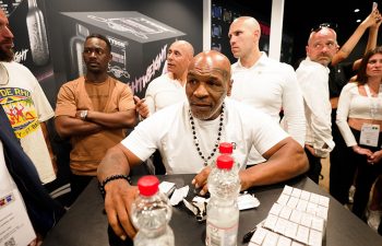 Mike Tyson repping JBrands - a vape company with global aspirations.